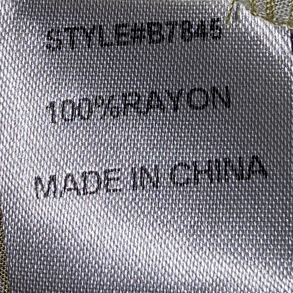 Jodifl Rayon Floral Sleeveless Tiered Print Dress Babydoll Size Large - Picture 13 of 14